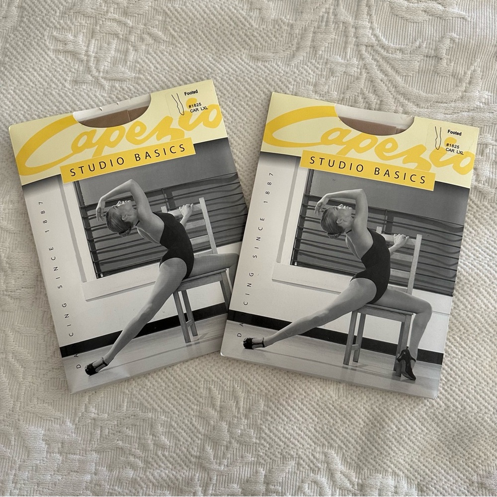 Capezio Footed Matte Semi Opaque Tights (2)